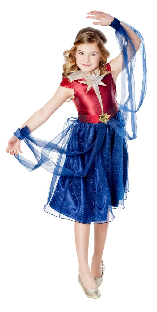 rubie-s-deluxe-captain-marvel-m-dchenkost-m-9-10-jahre-lizenziert image 8