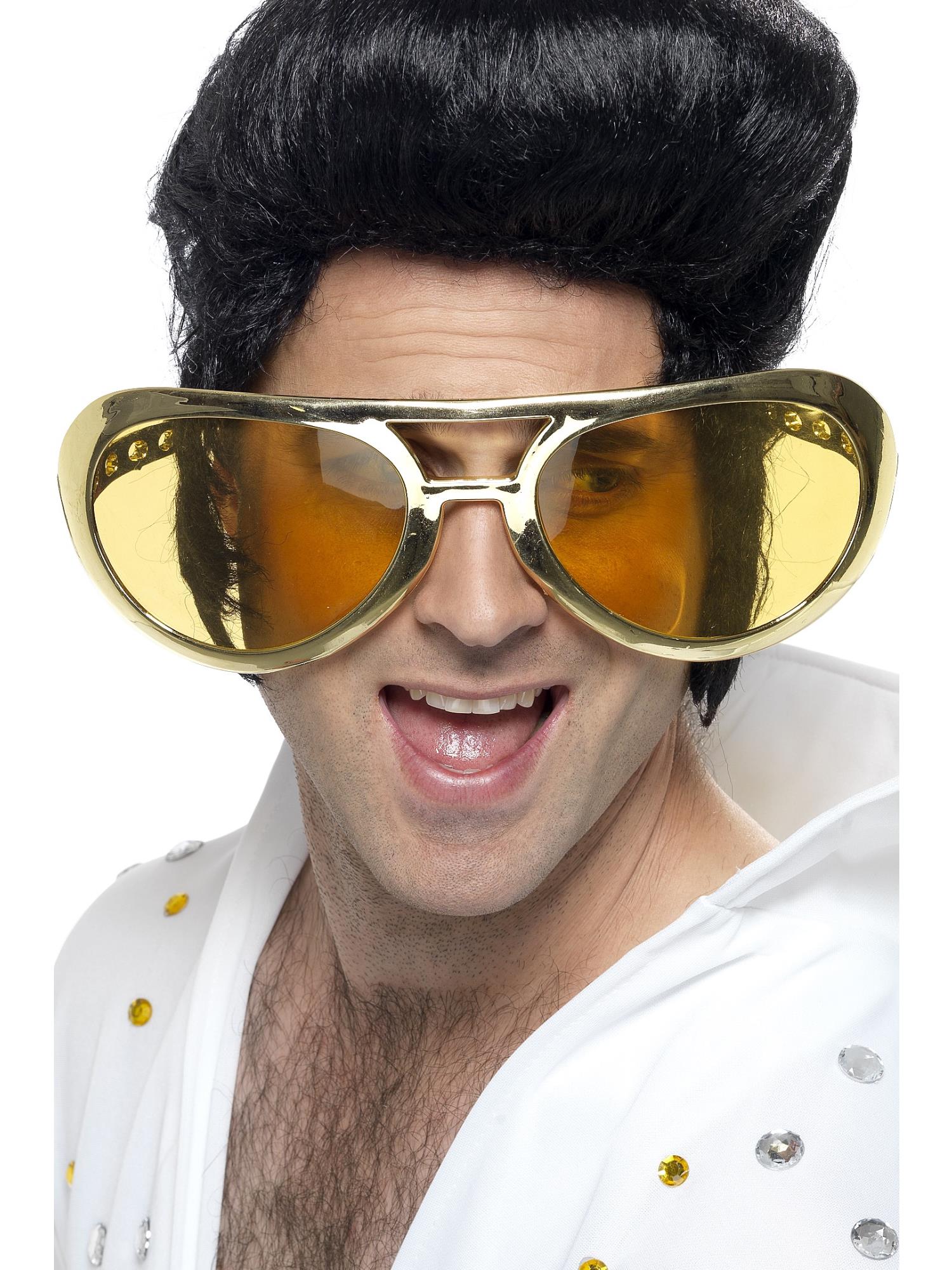 smiffys-fever-giant-seventies-rock-brille-gold-retro image 2