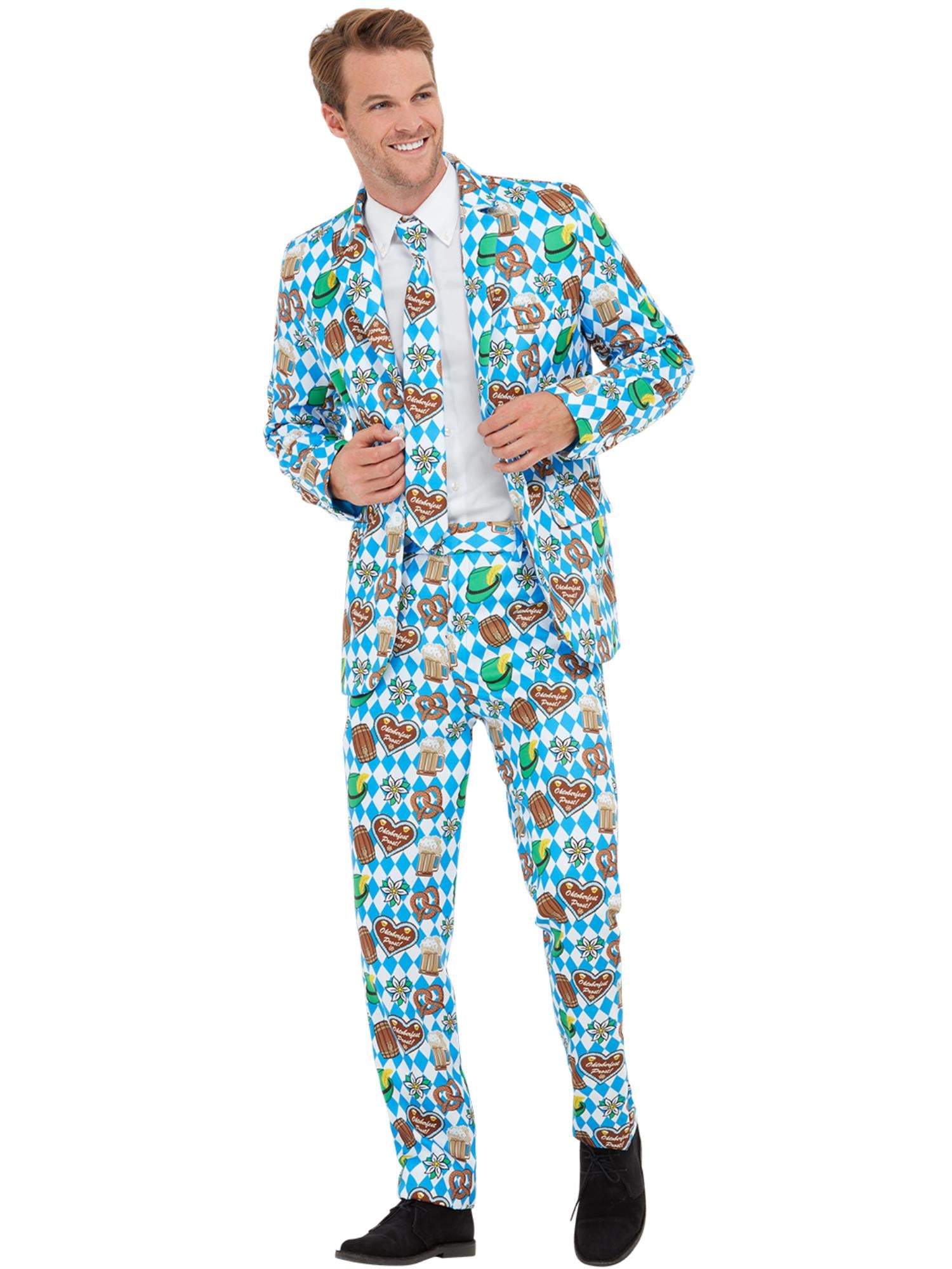 smiffys-stand-out-beer-festival-anzug-herren-blau-xl-46-48 image 4