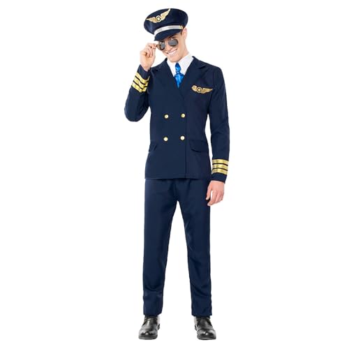 boland-pilot-orville-kost-m-herren-m-l-mit-m-tze image 2