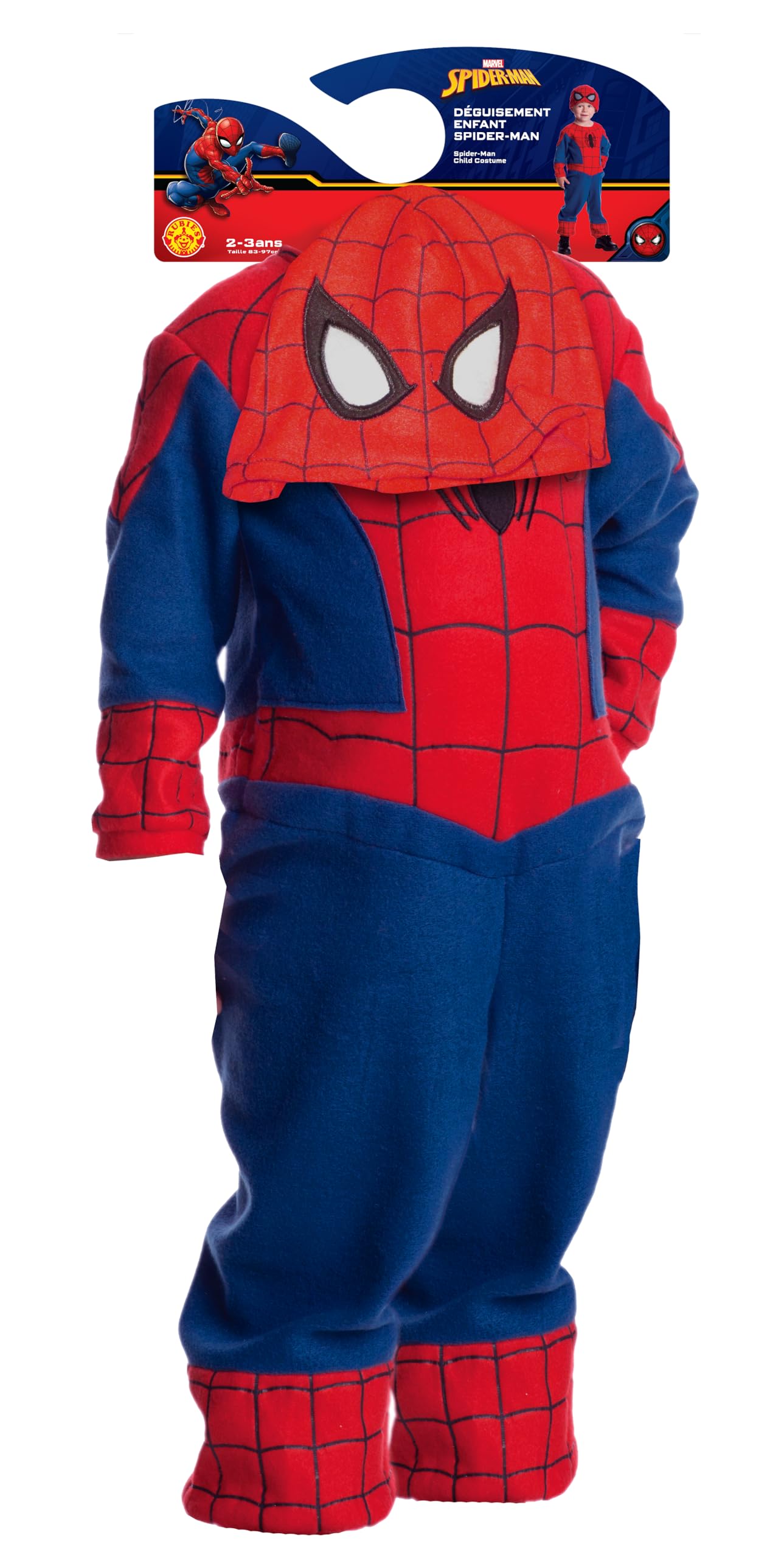 rubie-s-deluxe-marvel-spider-man-kost-m-kinder-2-3-jahre-overall image 4