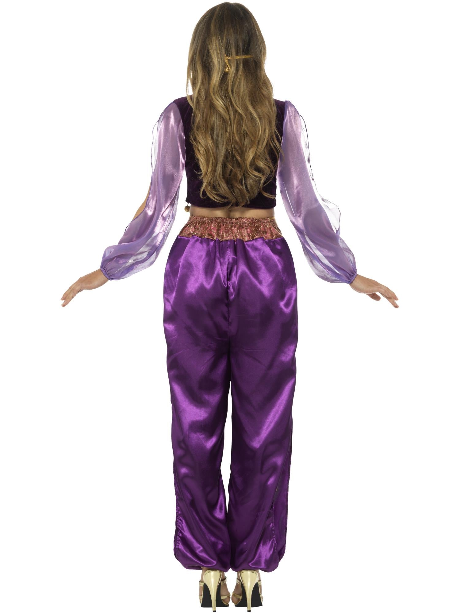 smiffys-fever-arabian-princess-kost-m-lila-damen-3-tlg image 2