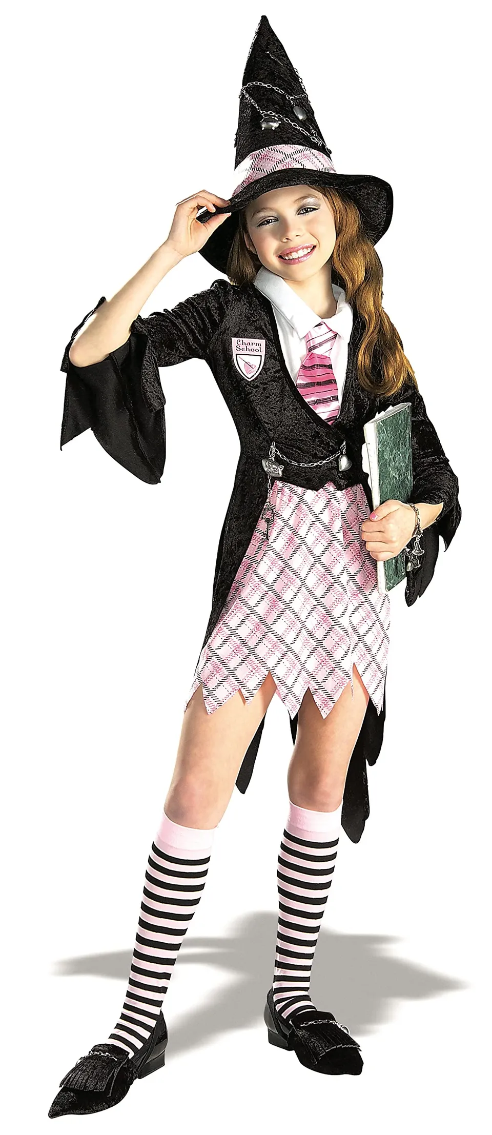 rubie-s-deluxe-charm-school-witch-kost-m-kinder-m-132-cm image 1