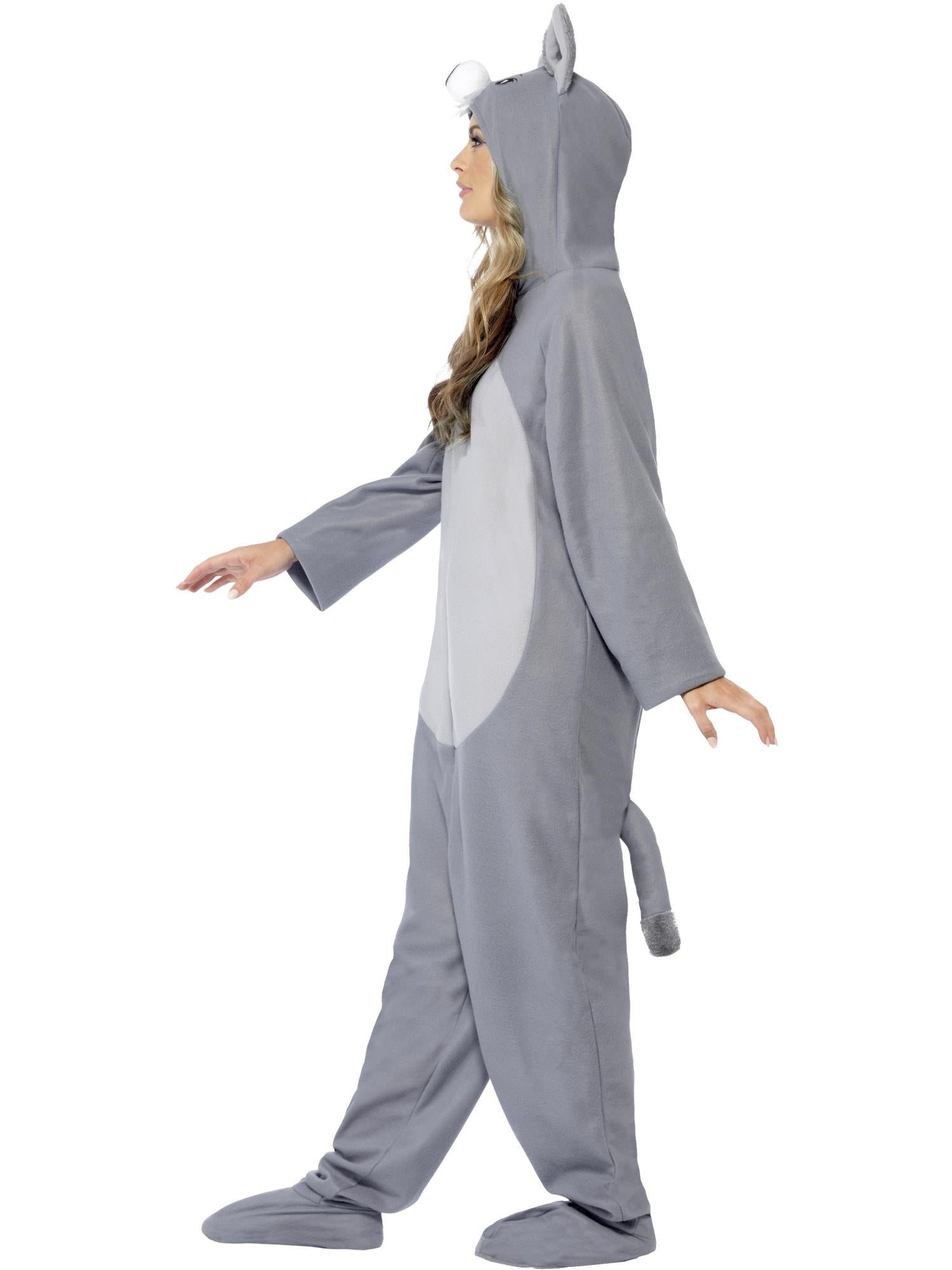 smiffys-fever-wolf-kost-m-grau-overall-mit-kapuze image 5