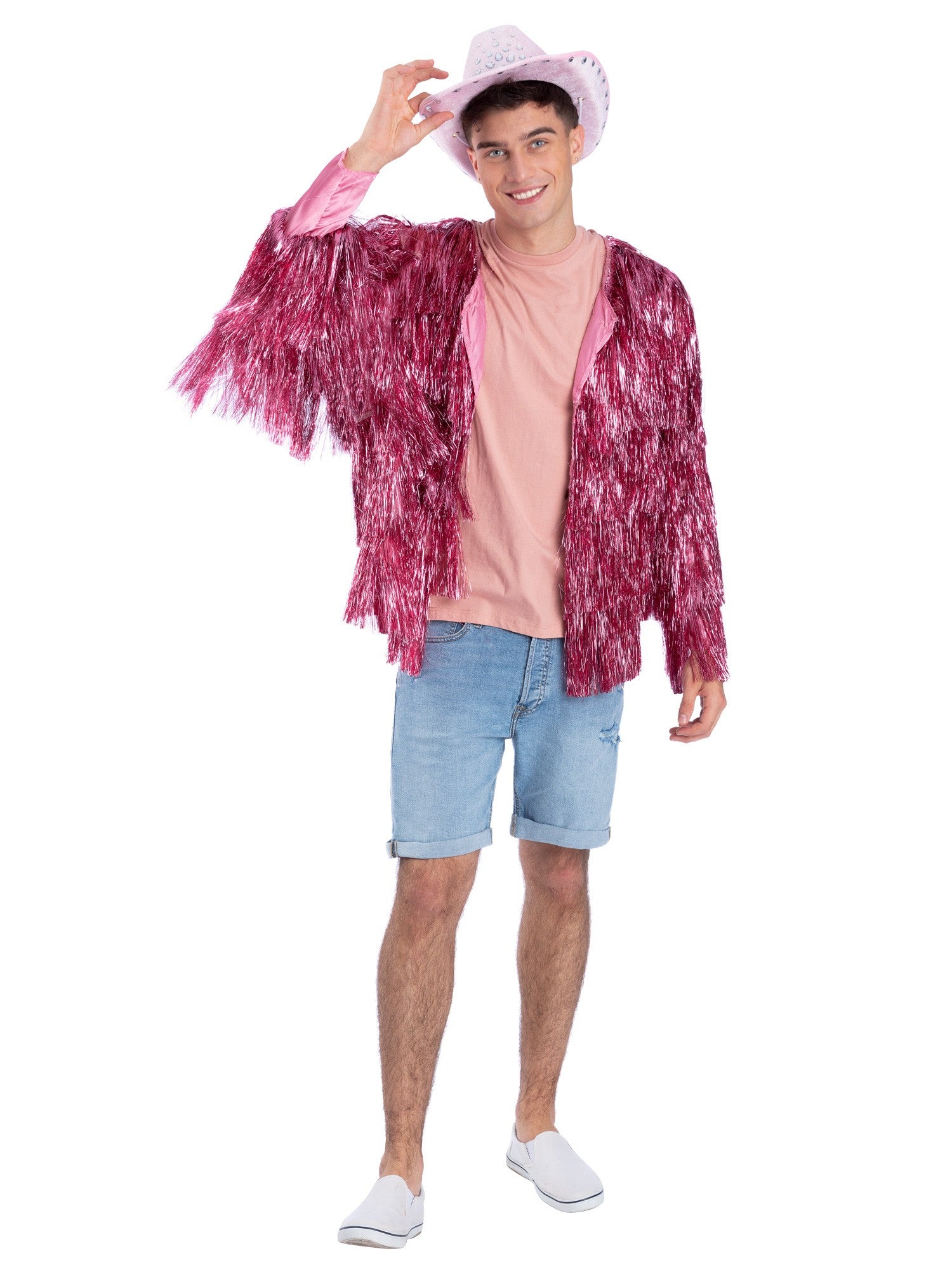 smiffys-fever-tinsel-festival-jacke-pink-s-m-l-xl image 5
