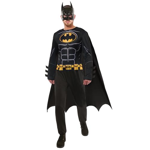 rubies-deluxe-dc-batman-erwachsenenkostuem-superheld-anzug image 7
