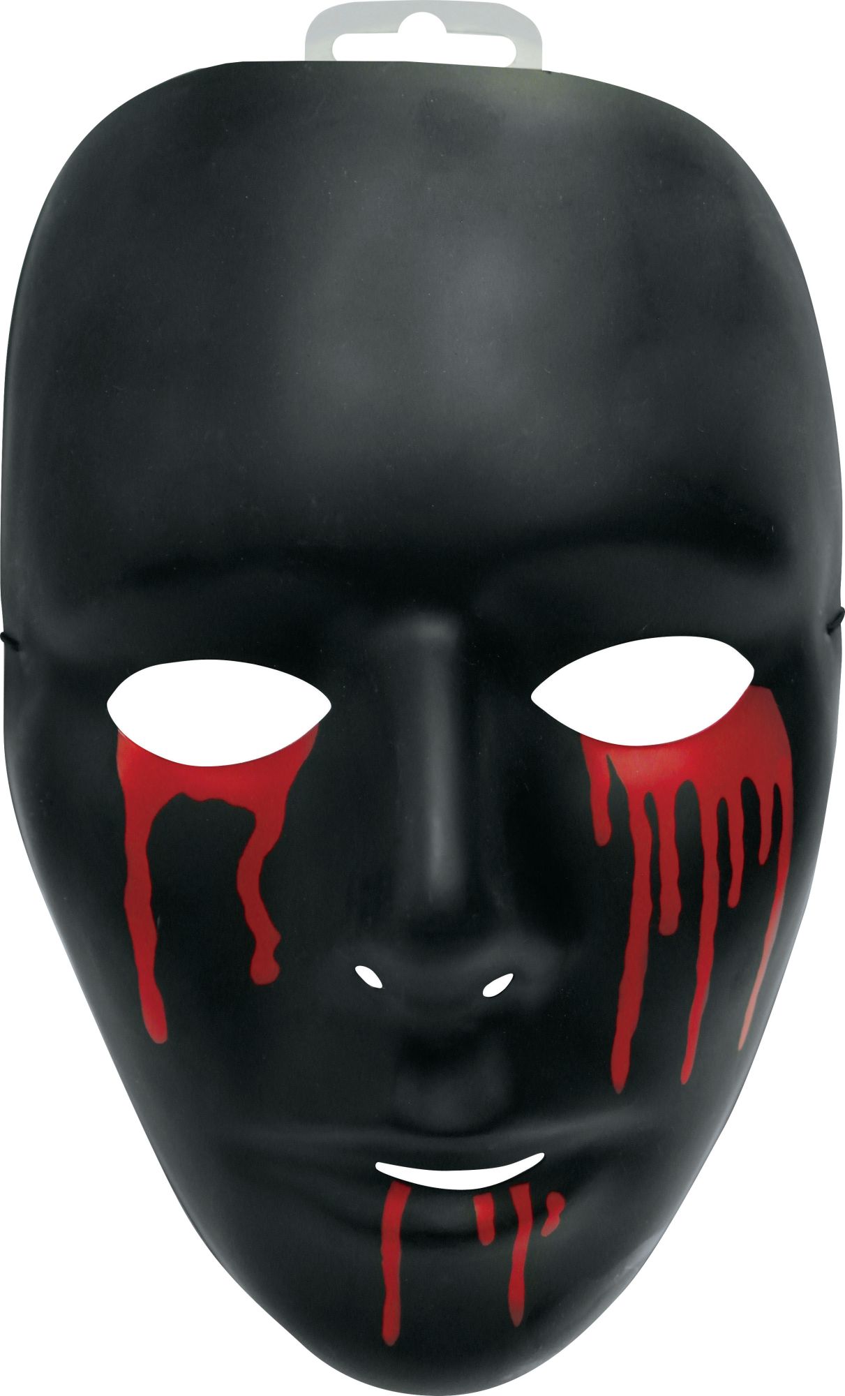 rubies-maske-schwarz-mit-bluttr-nen-herren-halloween image 2