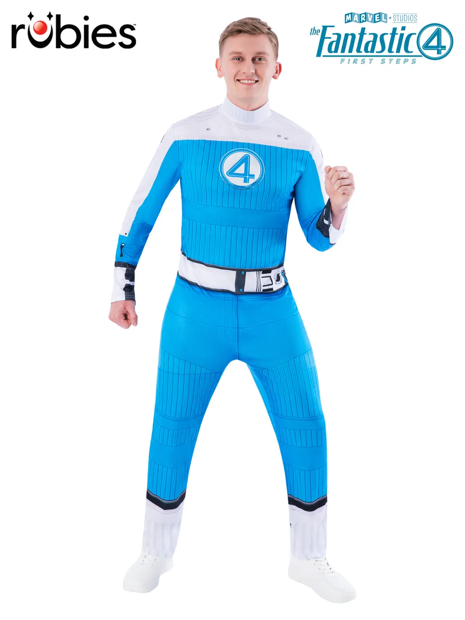 rubies-mr-fantastic-kost-m-fantastic-four-overall-erwachsene image 1