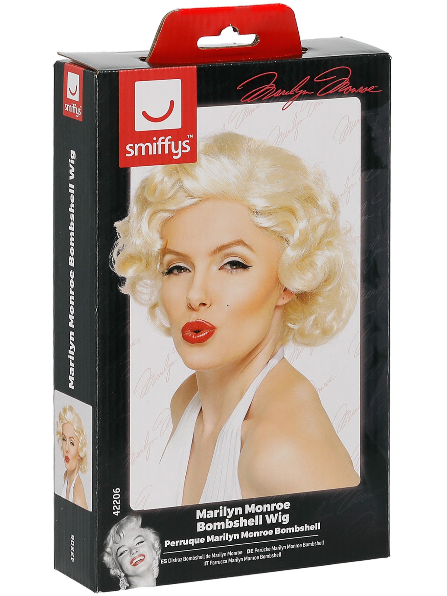 smiffys-fever-blonde-bombshell-per-cke-blond-damen-kurz image 2