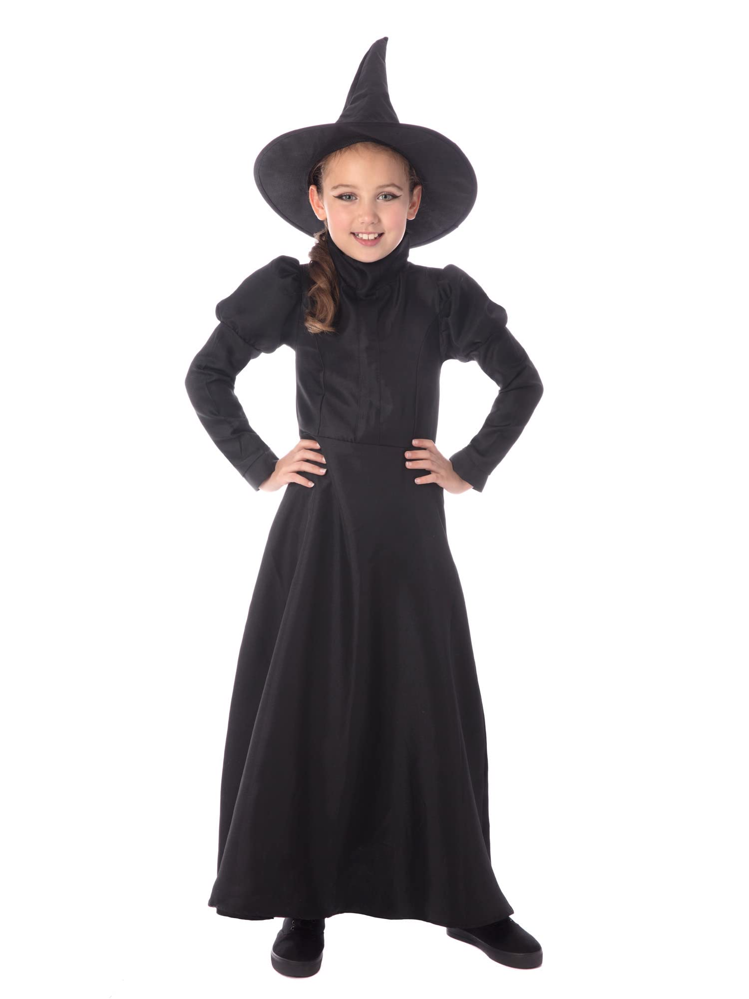 rubie-s-deluxe-hexenkost-m-kinder-3-4-jahre-schwarz image 4