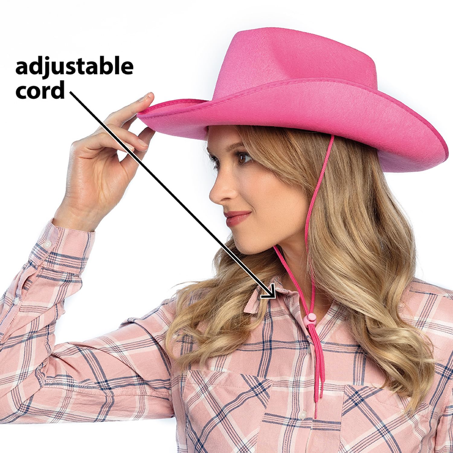 boland-headwear-cowboyhut-rodeo-59-cm-pink-unisex image 2