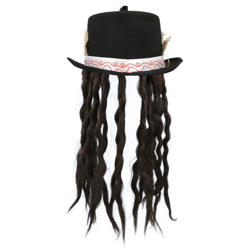 boland-dominique-voodoo-hut-mit-haar-59-cm-zylinder image 8