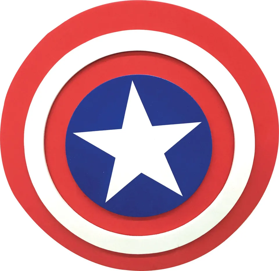 rubies-france-captain-america-schild-30-cm-schaumstoff image 1