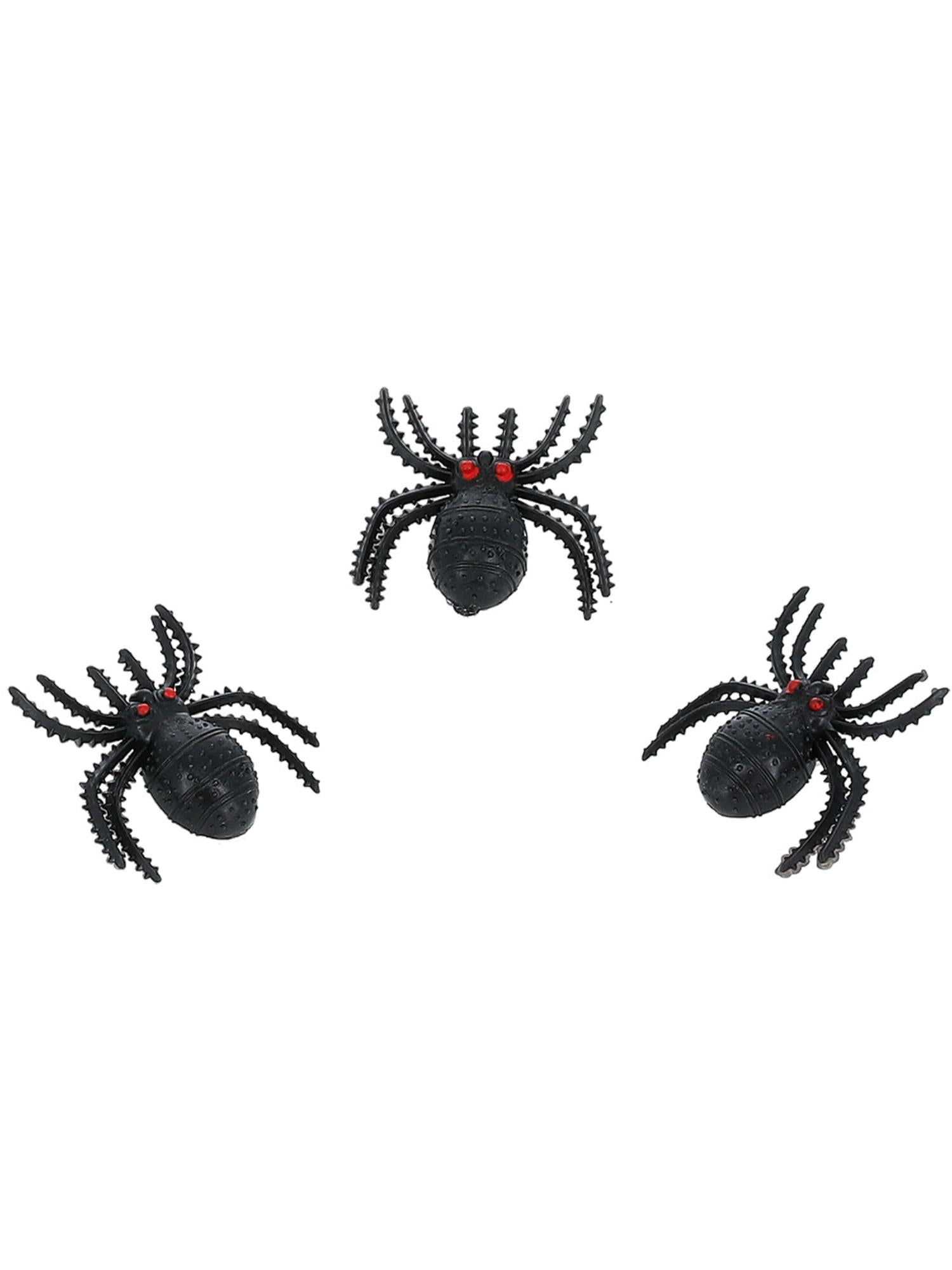 smiffys-fever-spinne-haarspangen-schwarz-3-st-ck image 2