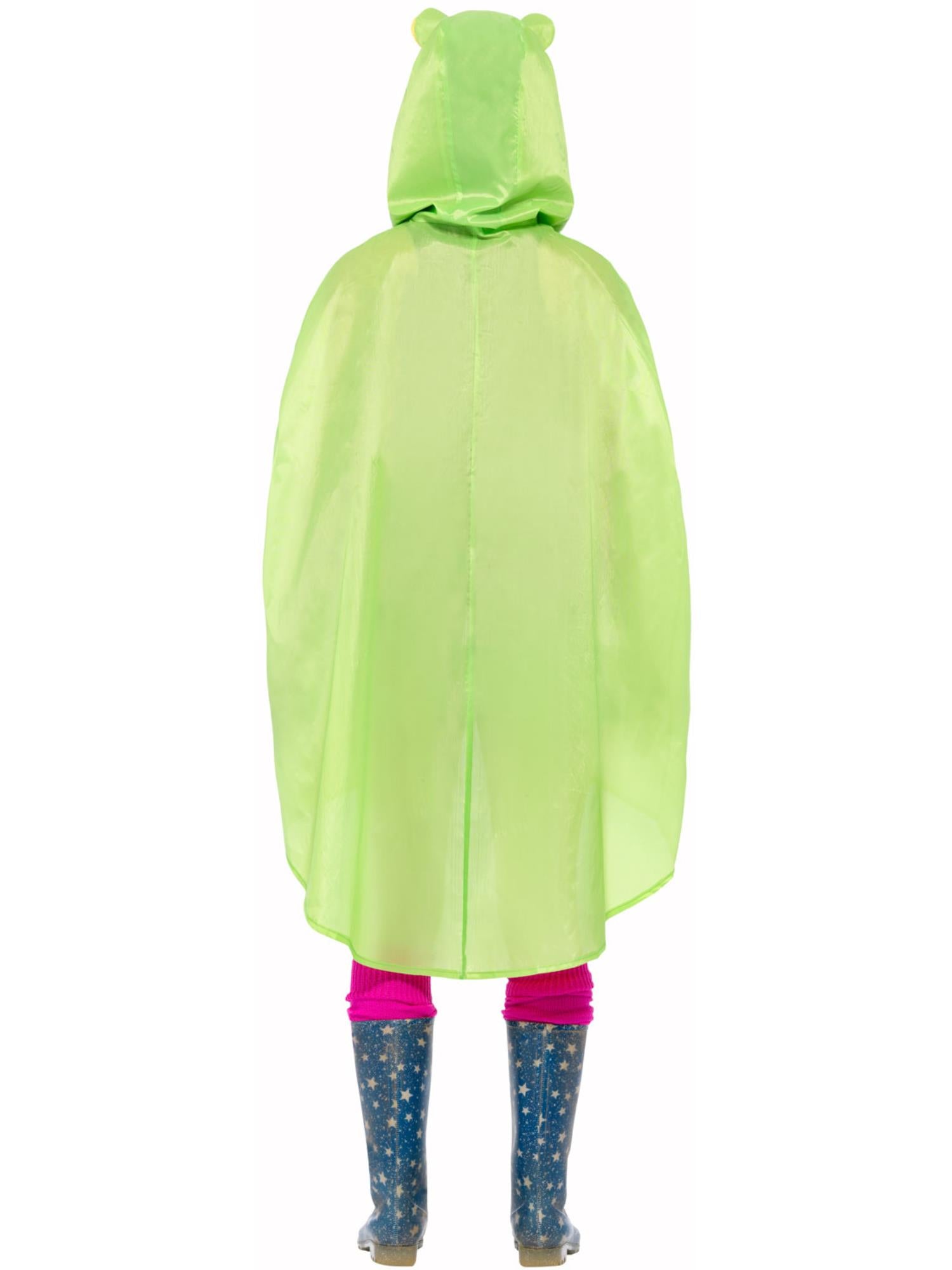 smiffys-fever-frosch-party-poncho-gr-n-einheitsgr-e image 2