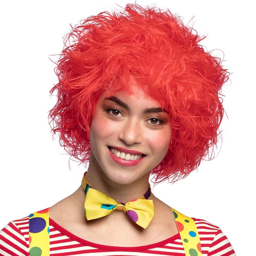 boland-wigs-frizzy-per-cke-rot-clown-kurzhaar-kunsthaar image 1