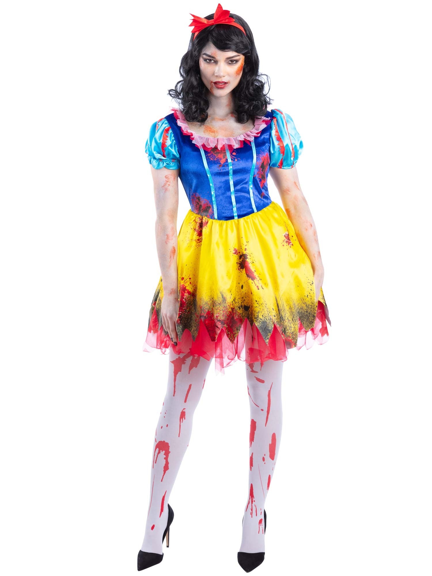 smiffys-fever-zombie-apple-princess-kost-m-gr-m-mit-kleid image 1