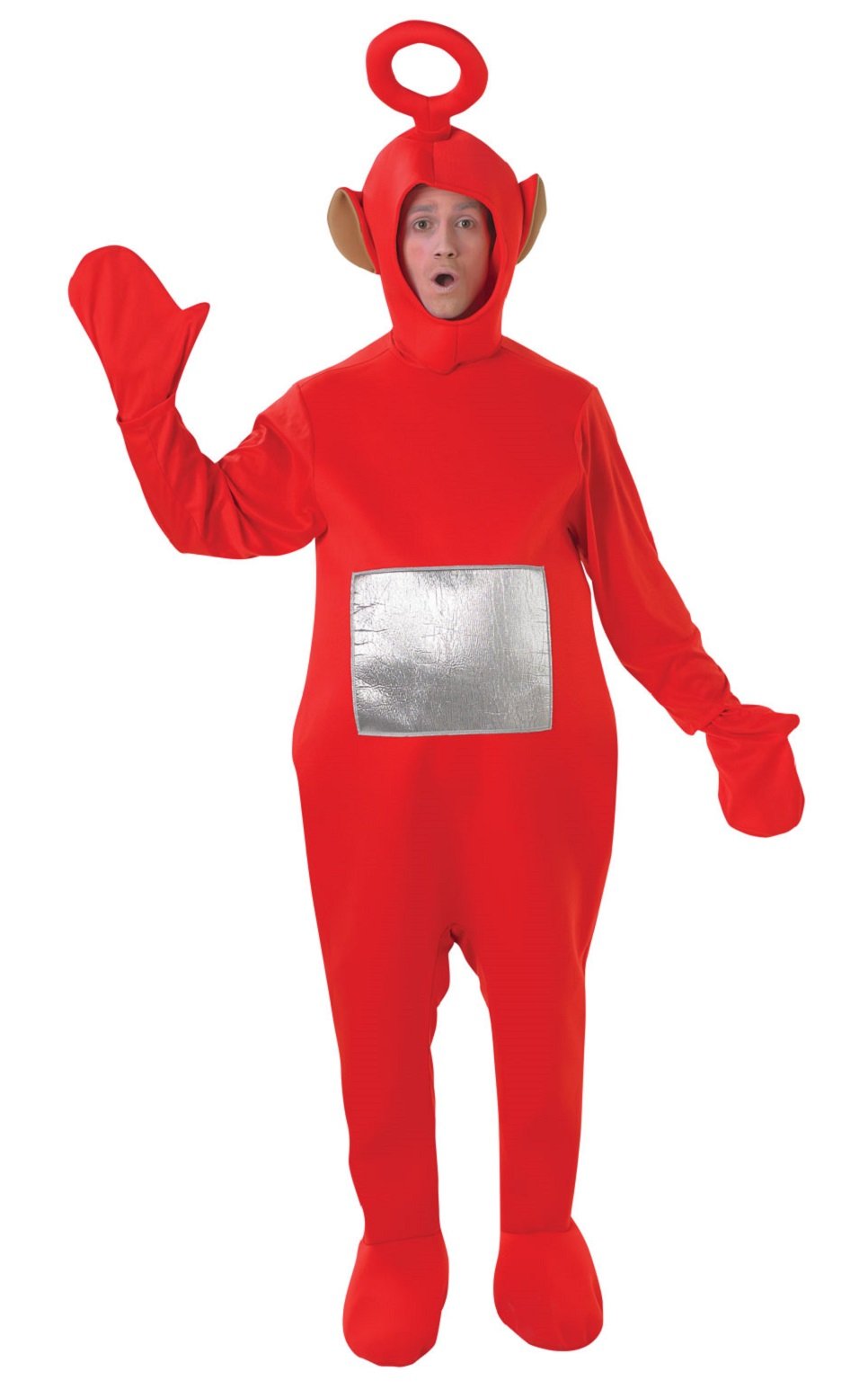 rubie-s-deluxe-teletubbies-po-kost-m-erwachsene-standard-rot image 2