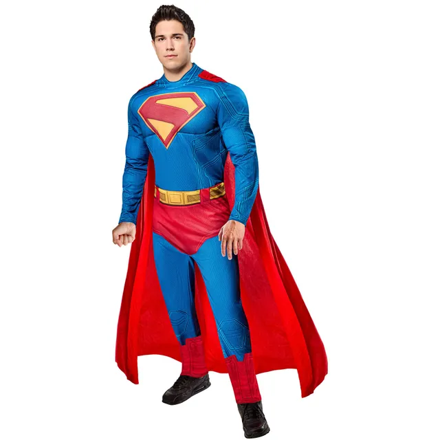 rubie-s-deluxe-superman-kost-m-erwachsene-m-superheld image 1