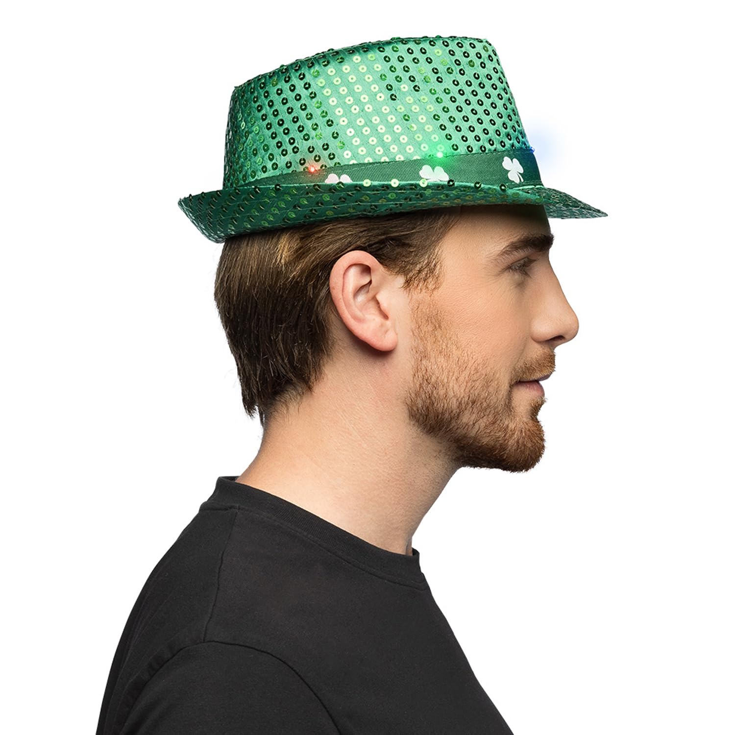 boland-44934-led-hut-kleeblatt-fedora-gr-n-pailletten image 4