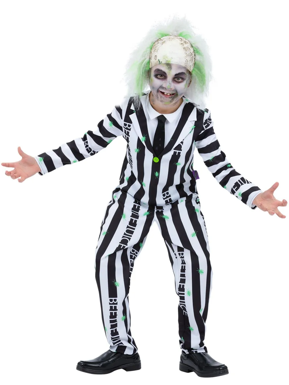 smiffys-fever-beetlejuice-kinderkost-m-gestreift image 1