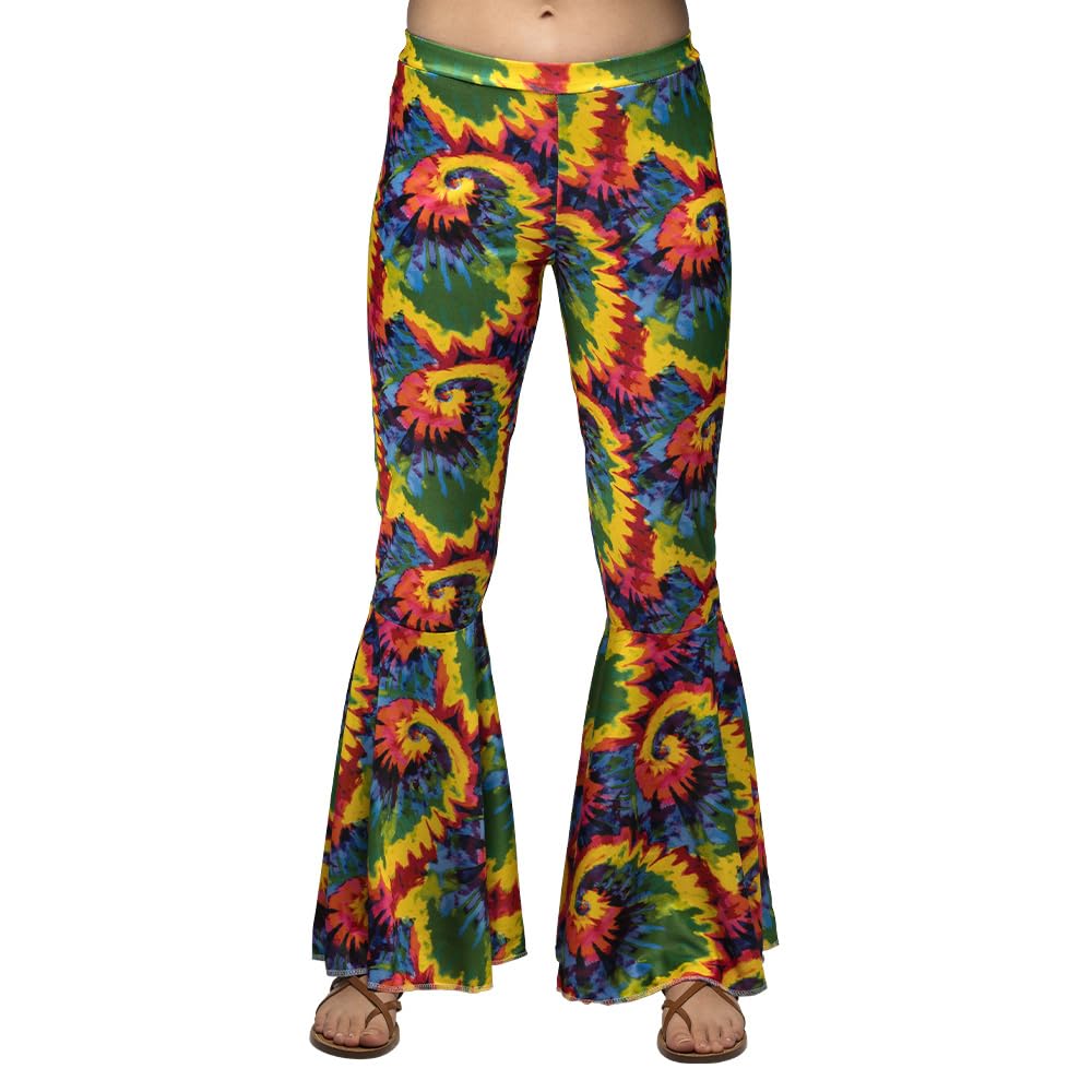 boland-accessories-hippie-schlaghose-schwarz-damen-herren image 6