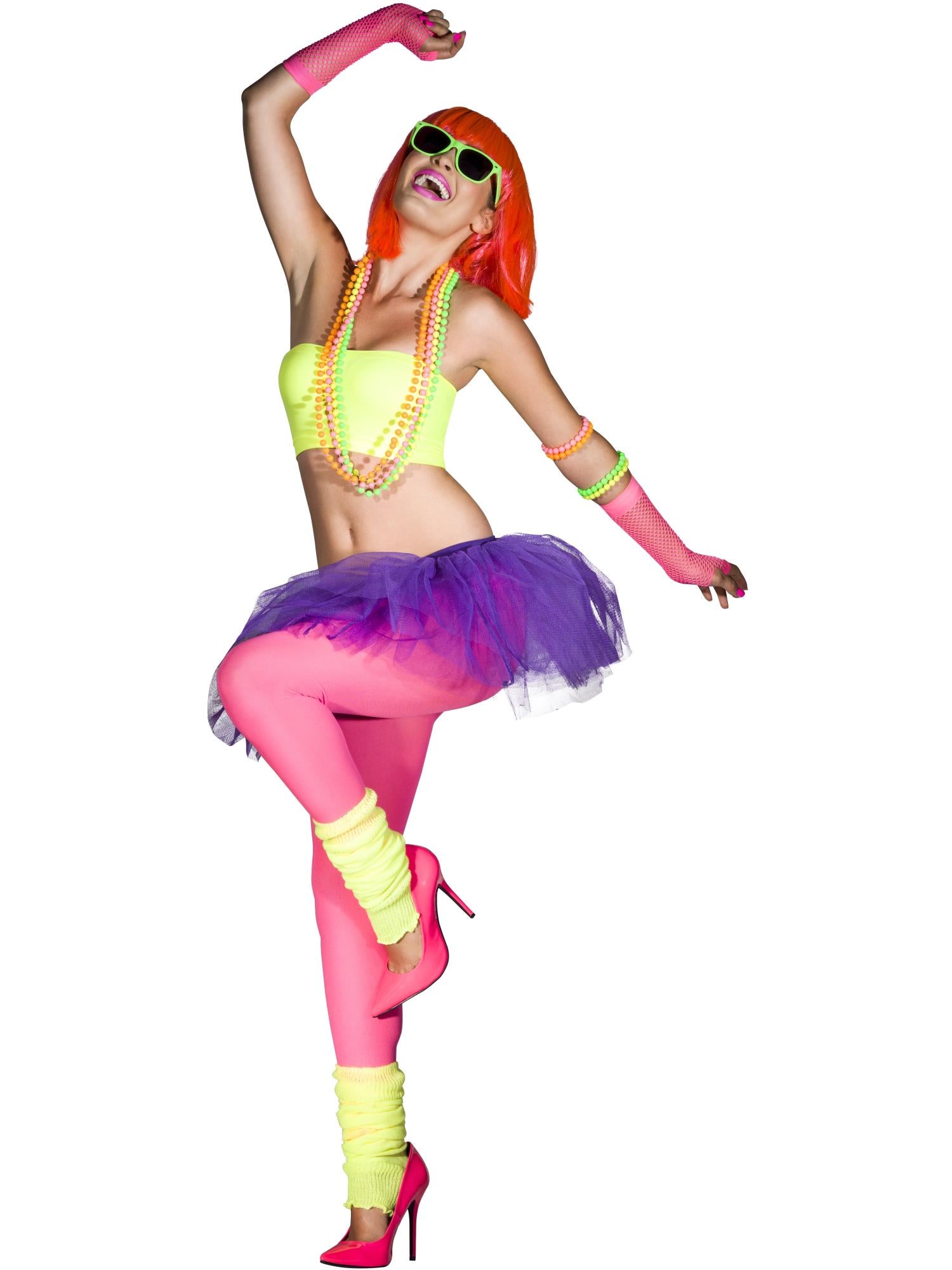 smiffys-fever-perlenketten-neon-4er-set-bunt image 4