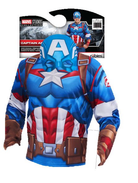 rubies-captain-america-top-maske-kost-m-m-l-erwachsene image 8