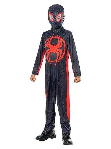 rubie-s-deluxe-miles-morales-spider-verse-kost-m-xss-3-4-j image 2