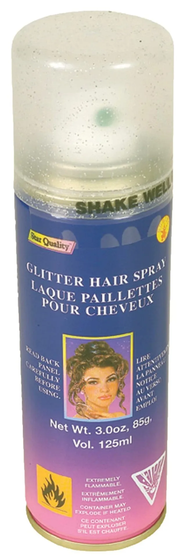 rubie-s-deluxe-1822r-glitzer-haarspray-silber image 1