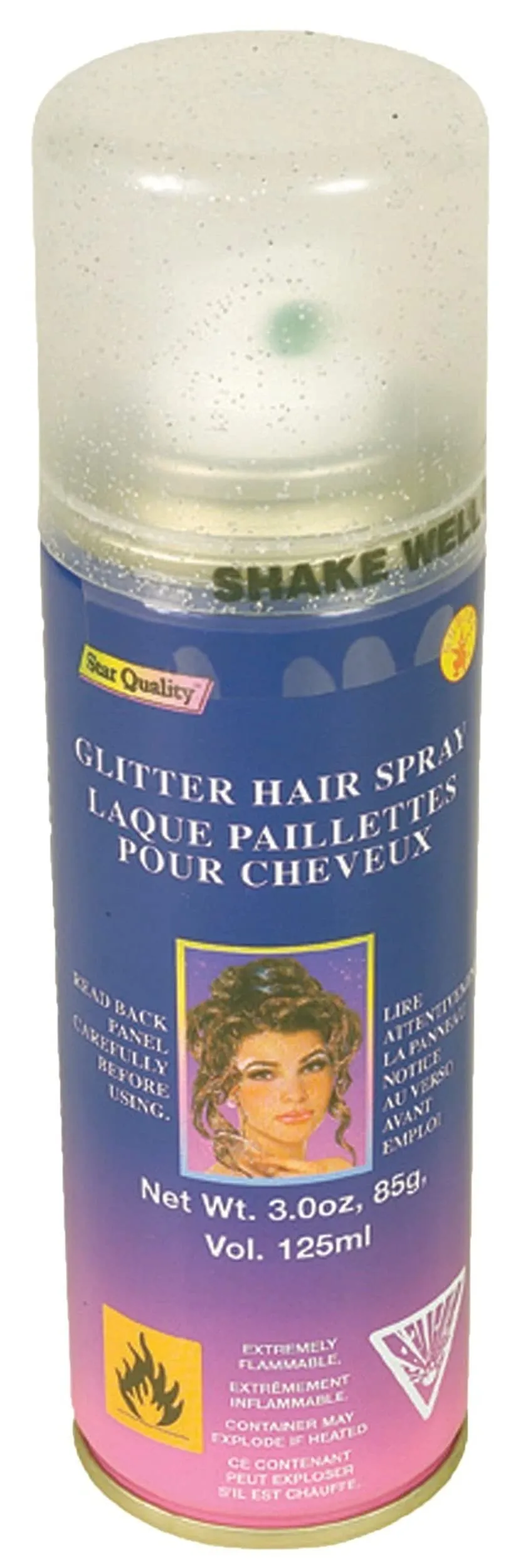 rubie-s-deluxe-1822r-glitzer-haarspray-silber image 1