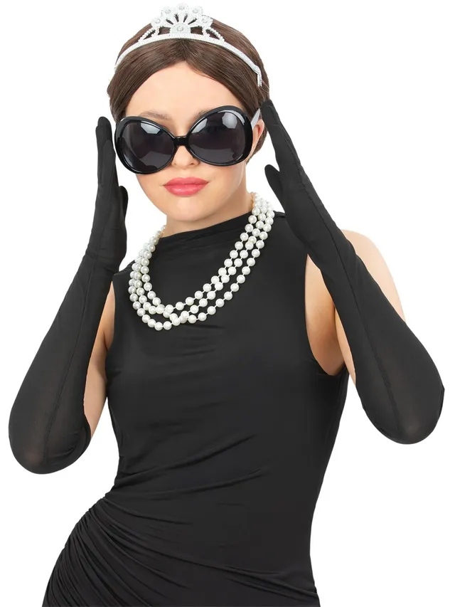 smiffys-fever-tiffany-diva-kit-damen-zubeh-r-4-tlg-schwarz image 1