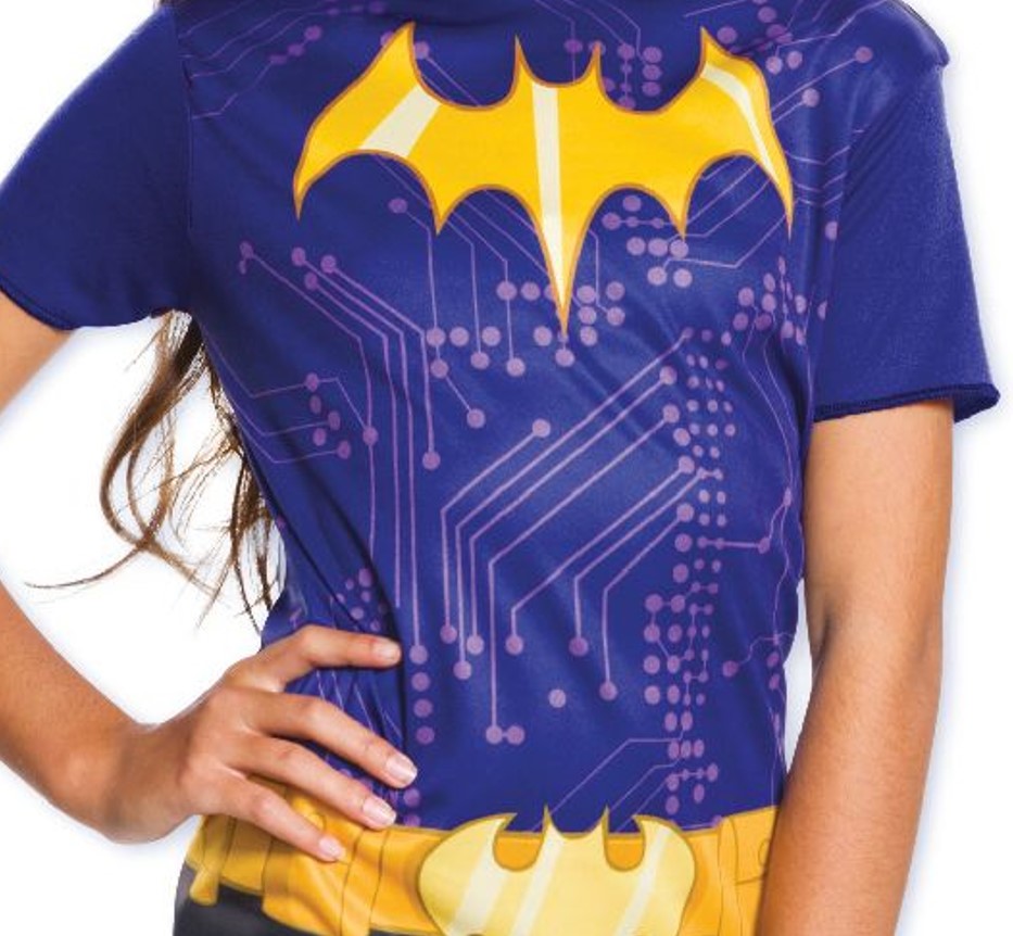 rubies-d-guisements-batgirl-superhero-girls-kost-m-mit-maske image 4