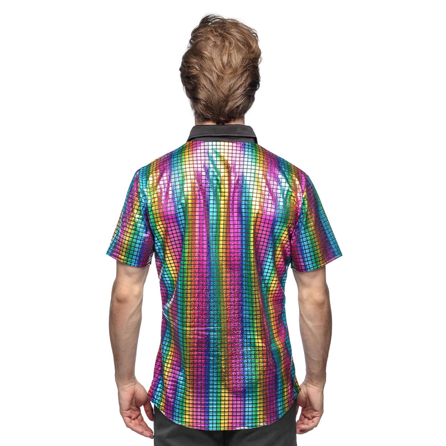 boland-accessories-disco-diamond-hemd-herren-bunt-gr-m-kurzarm image 5