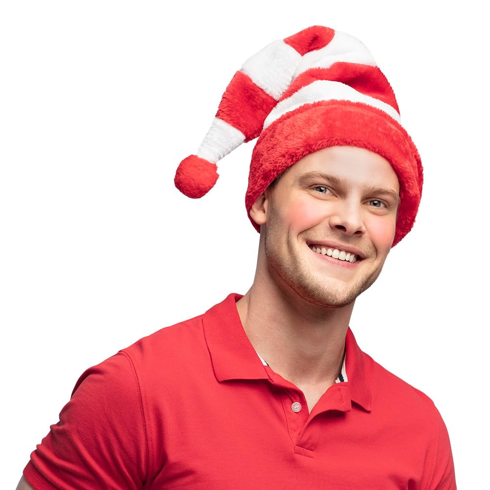 boland-weihnachtsmann-m-tze-streifen-59-cm-rot-wei image 1