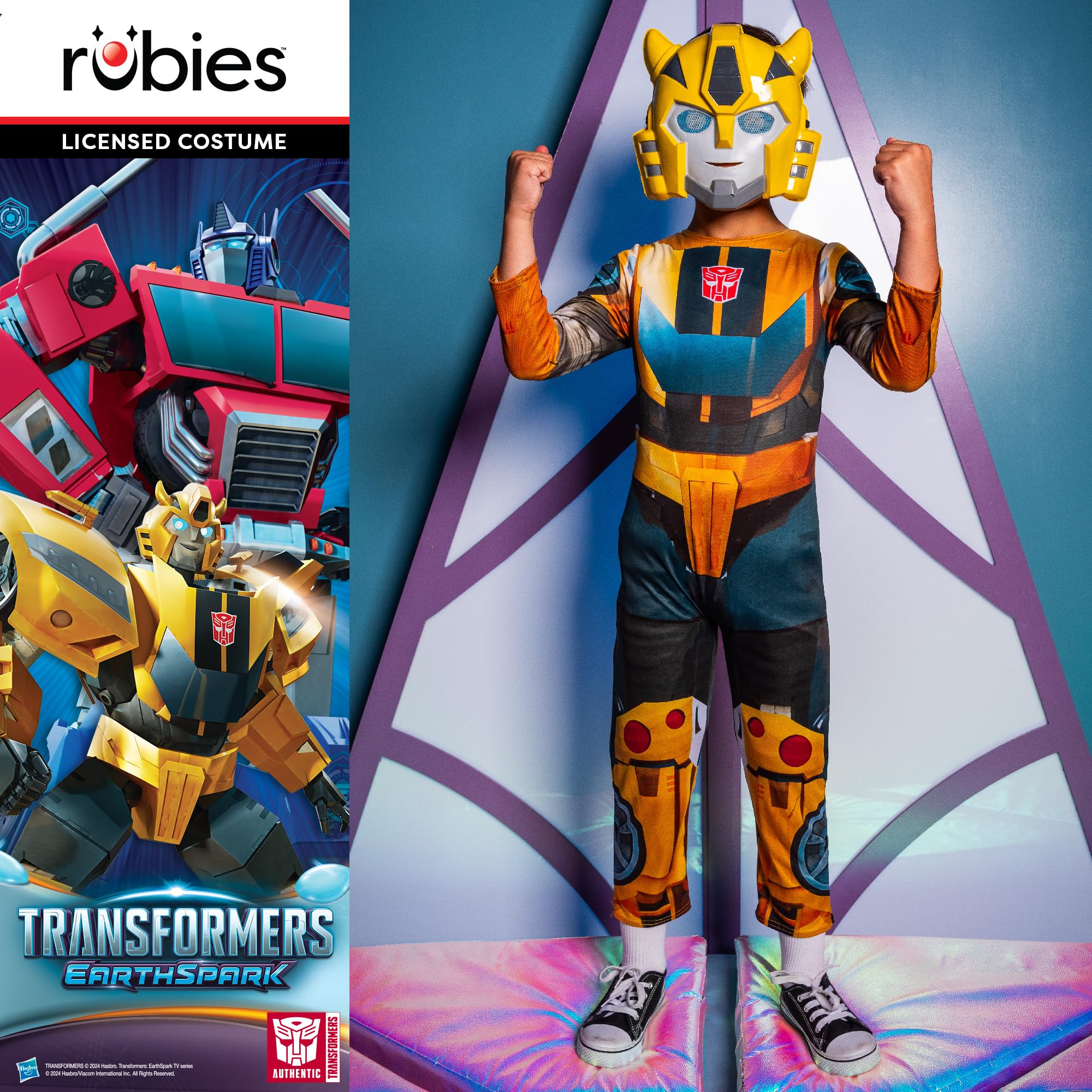 rubie-s-deluxe-bumble-bee-kost-m-kinder-5-6-jahre-gelb image 5