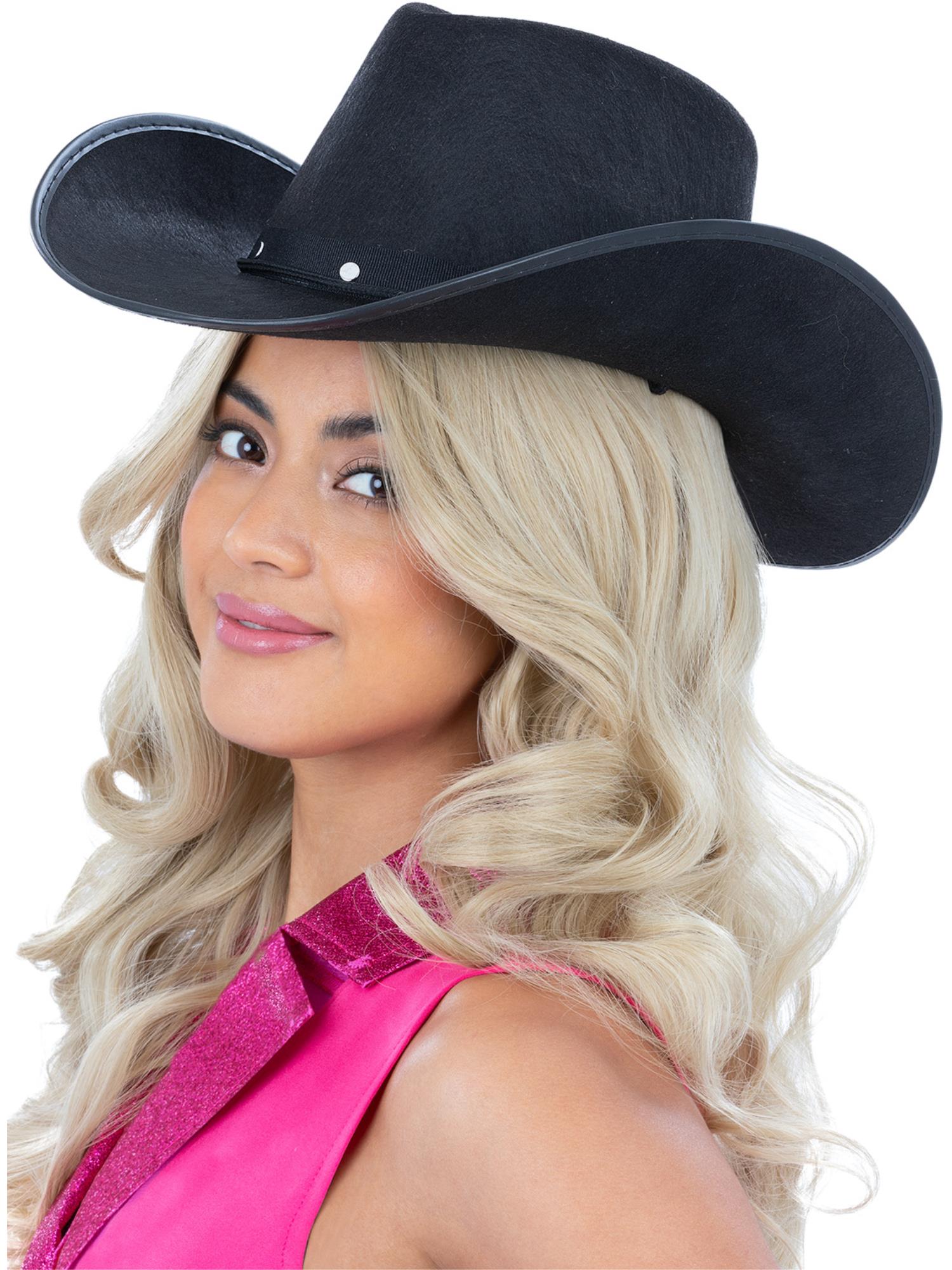 smiffys-fever-cowboyhut-filz-schwarz-mit-kordel image 1