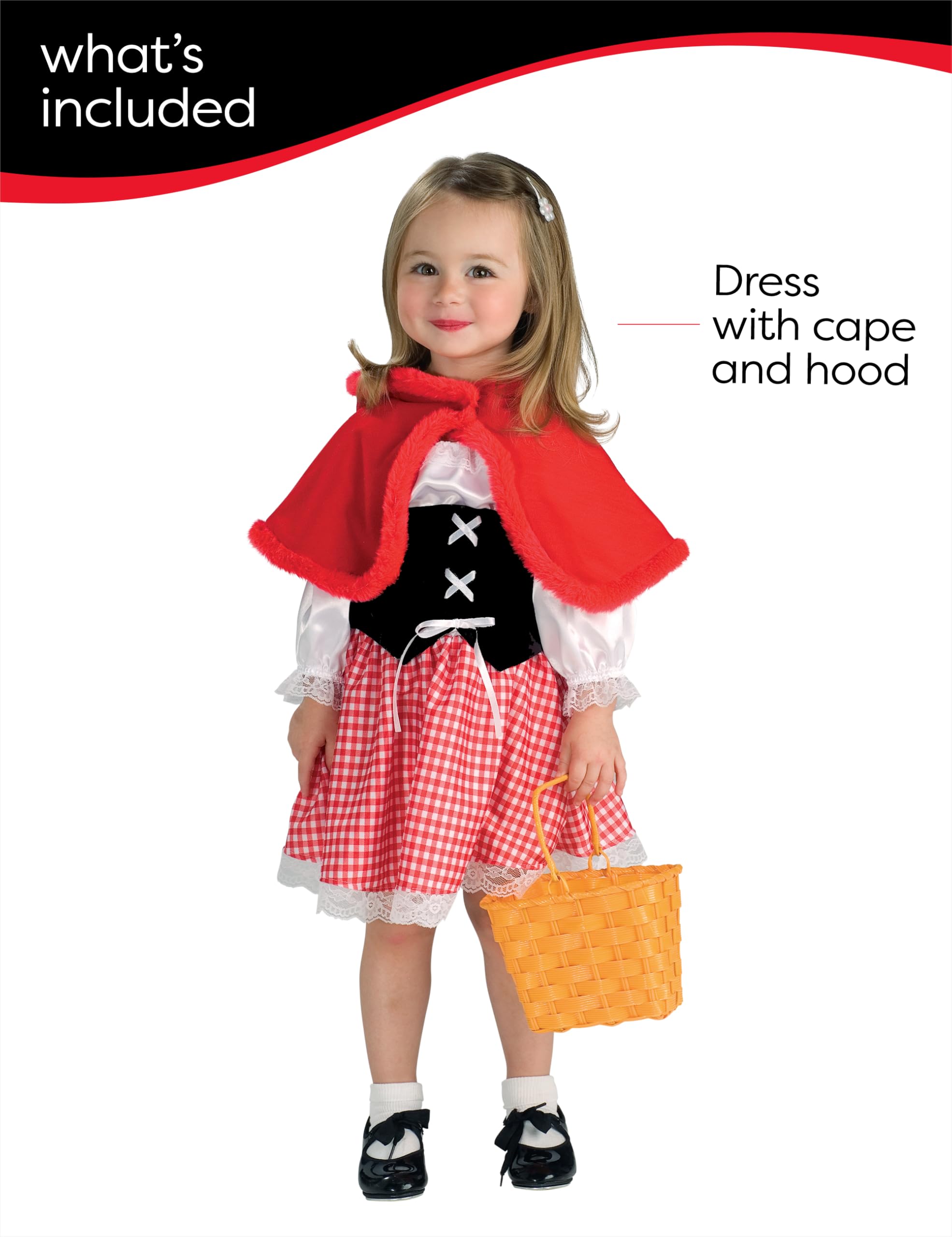 rubie-s-deluxe-rotk-ppchen-kinderkost-m-kleid-mit-umhang image 3