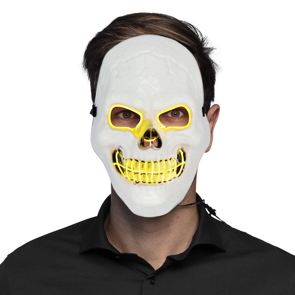 boland-masks-killer-skull-led-maske-wei-72258-gelb image 6