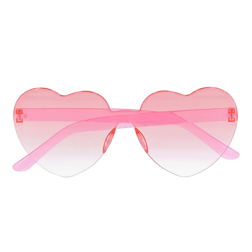 boland-love-peace-partybrille-6er-set-rot-hippie-fasching image 2
