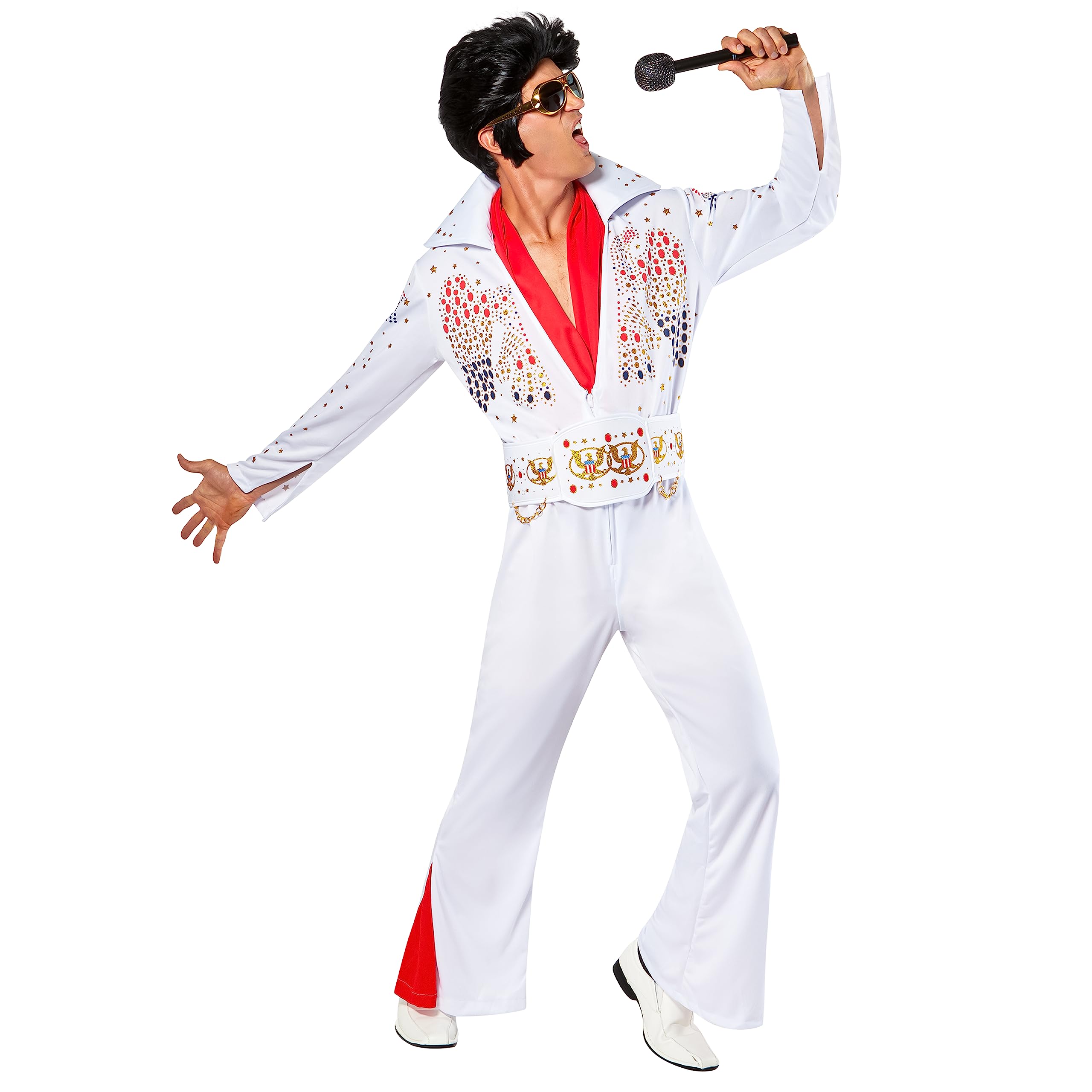 rubie-s-deluxe-elvis-kost-m-herren-wei-einheitsgr-e image 7