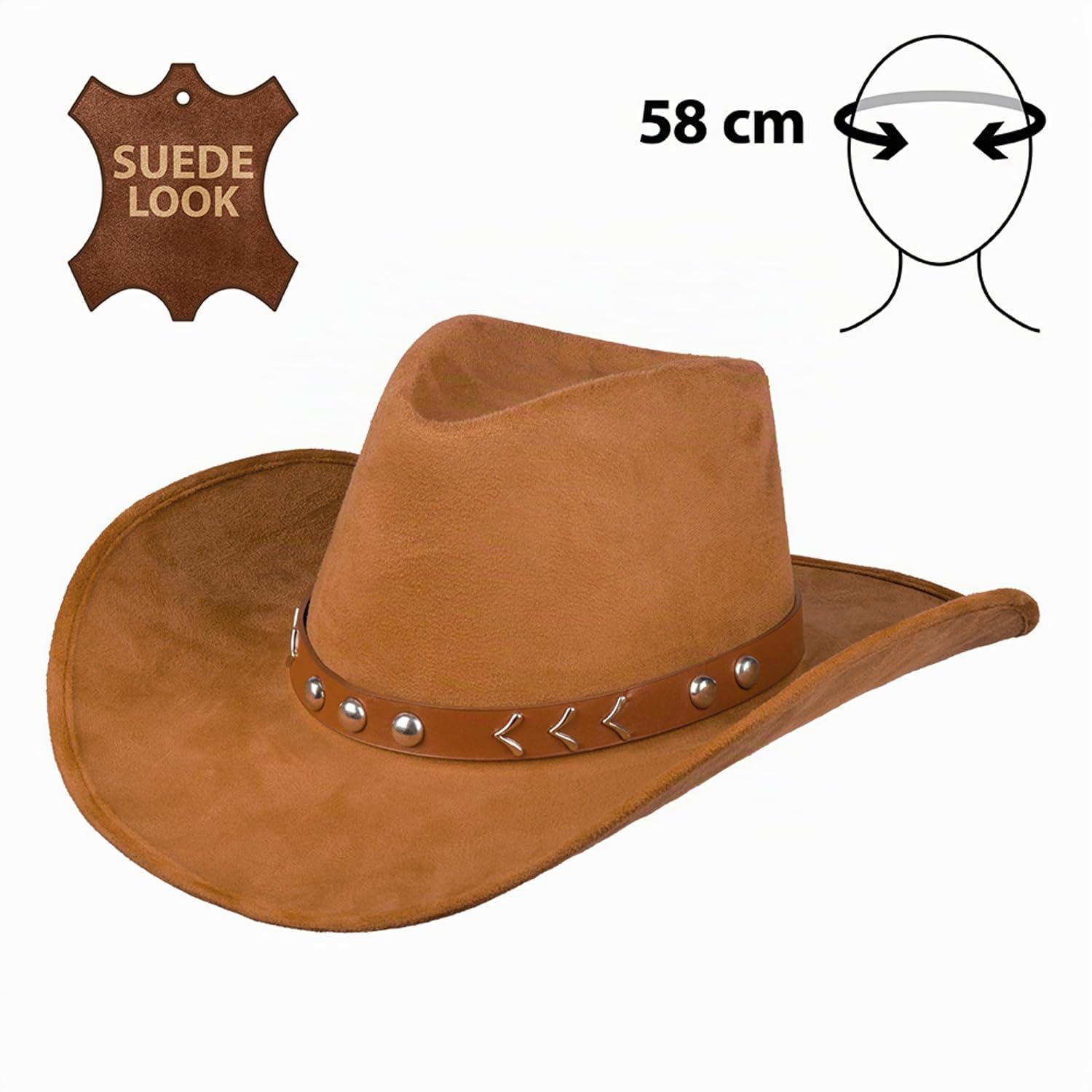 boland-nebraska-cowboyhut-58-cm-western-hut image 2