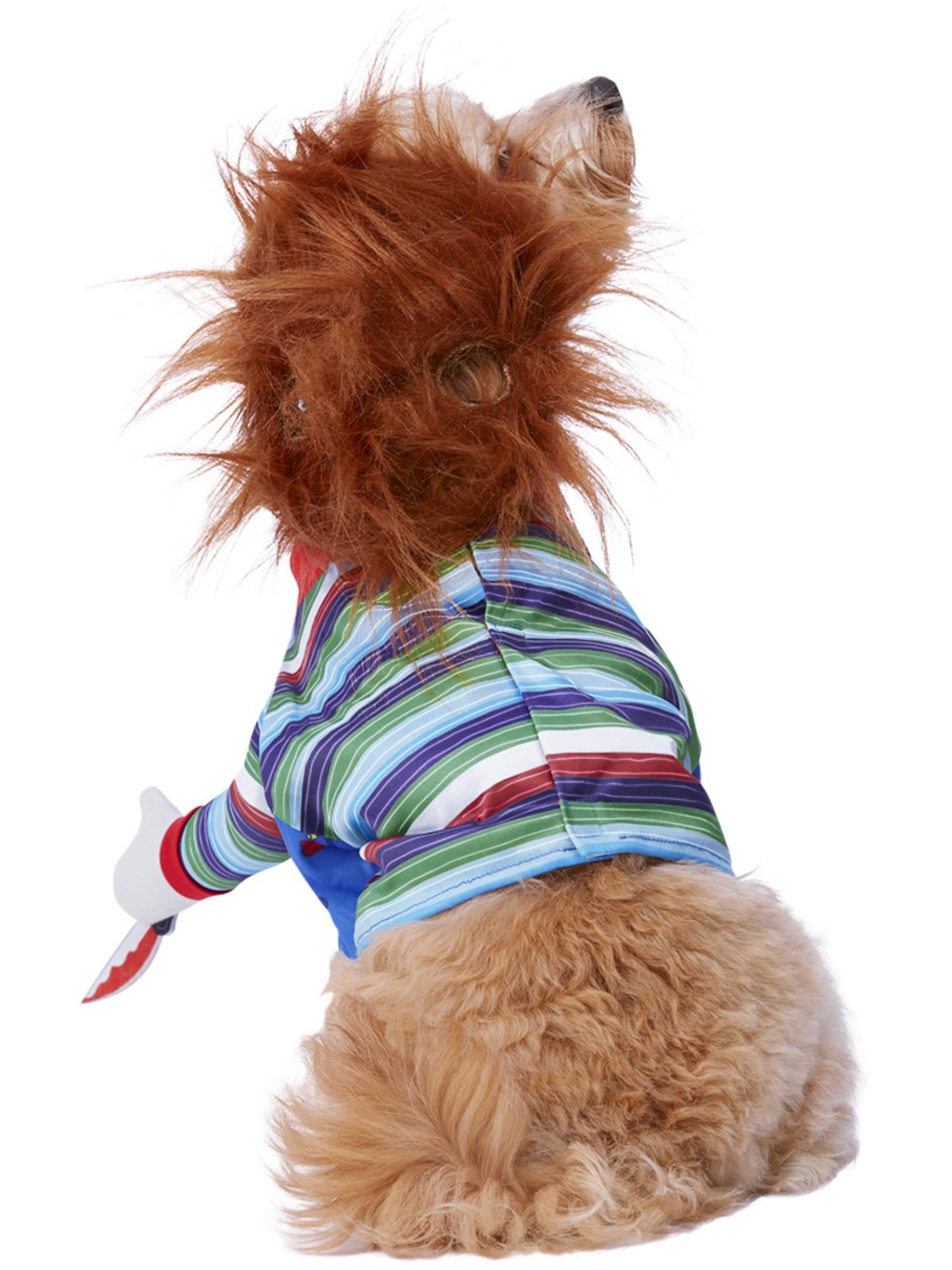 smiffys-fever-chucky-tierkost-m-hundekost-m-mit-per-cke-m image 2