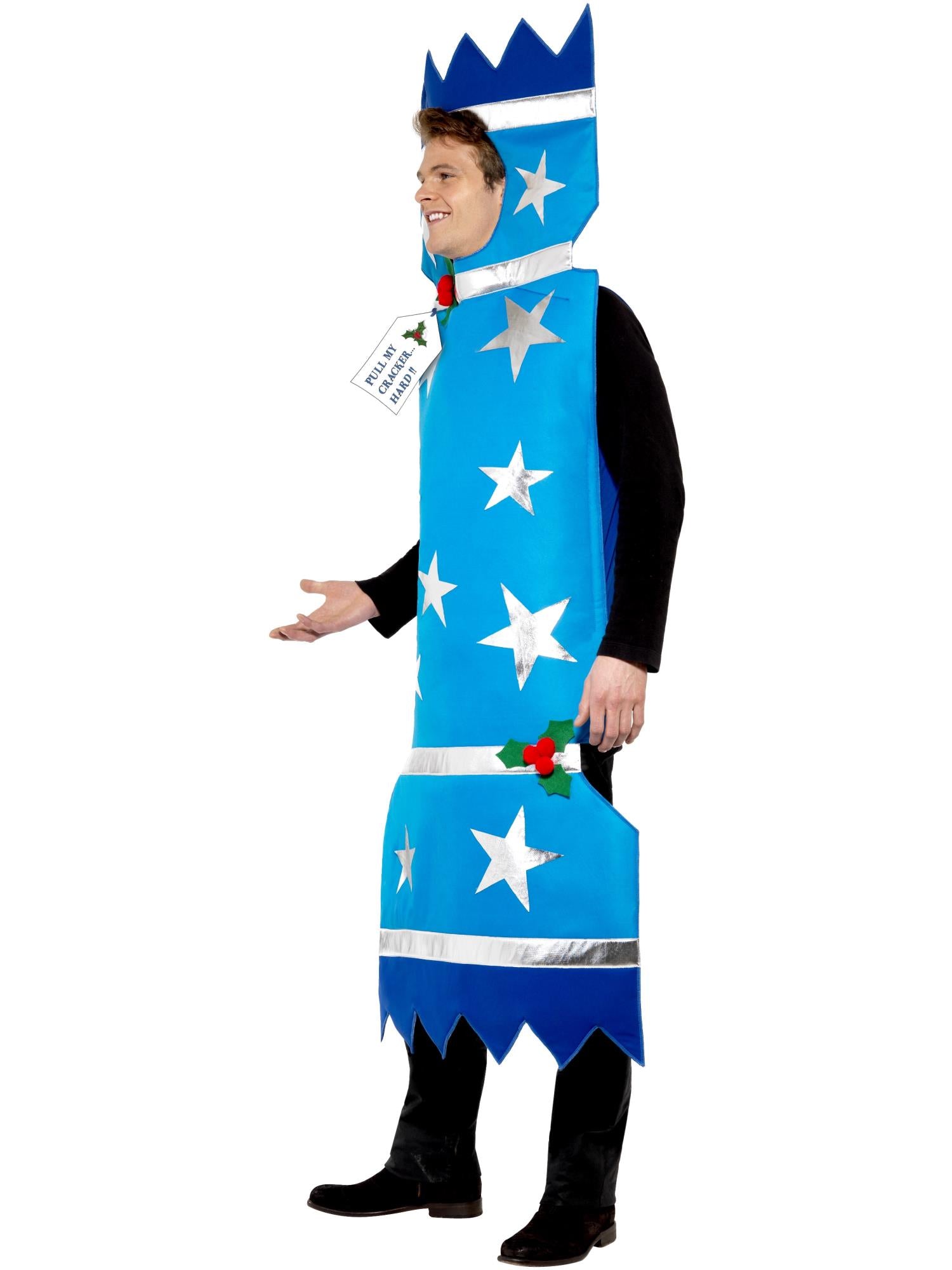 smiffys-fever-christmas-cracker-kost-m-blau-unisex image 3