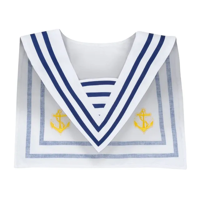 boland-matrosen-kragen-blau-wei-mit-anker-seemann-accessoire image 1