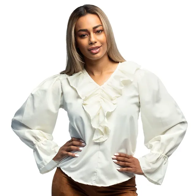 boland-costumes-bluse-piratin-cremewei-gr-36-38 image 1