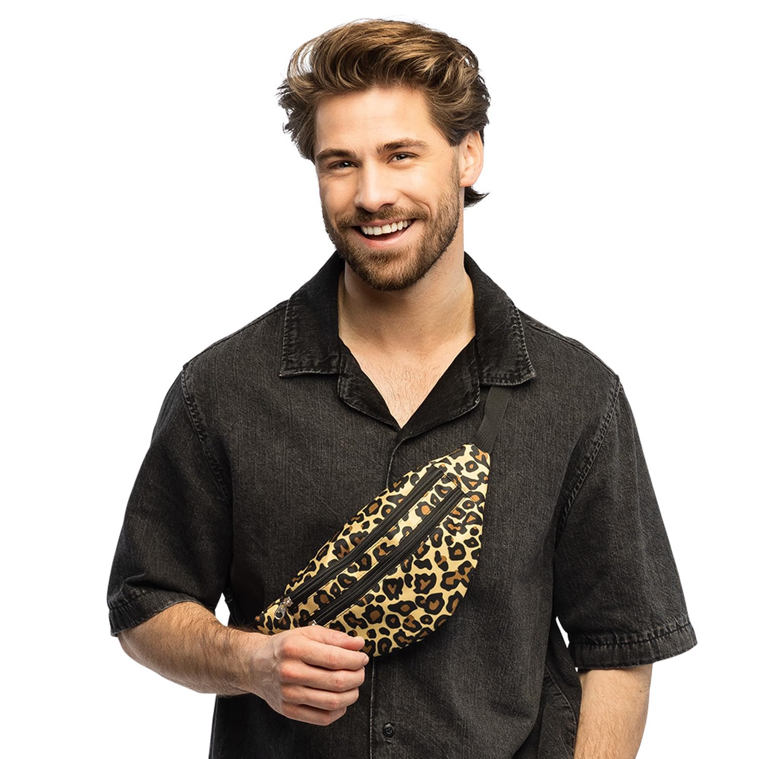 boland-36029-g-rteltasche-leo-look-bauchtasche-mit-rei-verschluss image 3