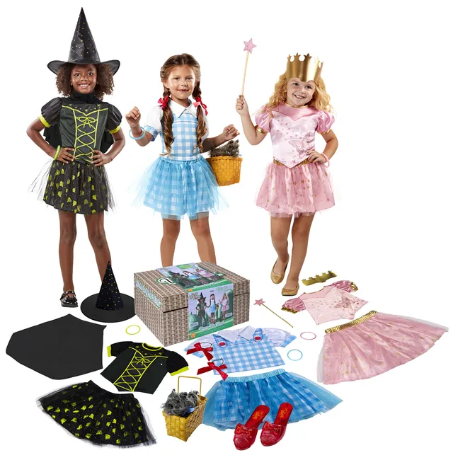 rubie-s-deluxe-zauberer-von-oz-kost-m-m-dchen-s-3er-set image 1