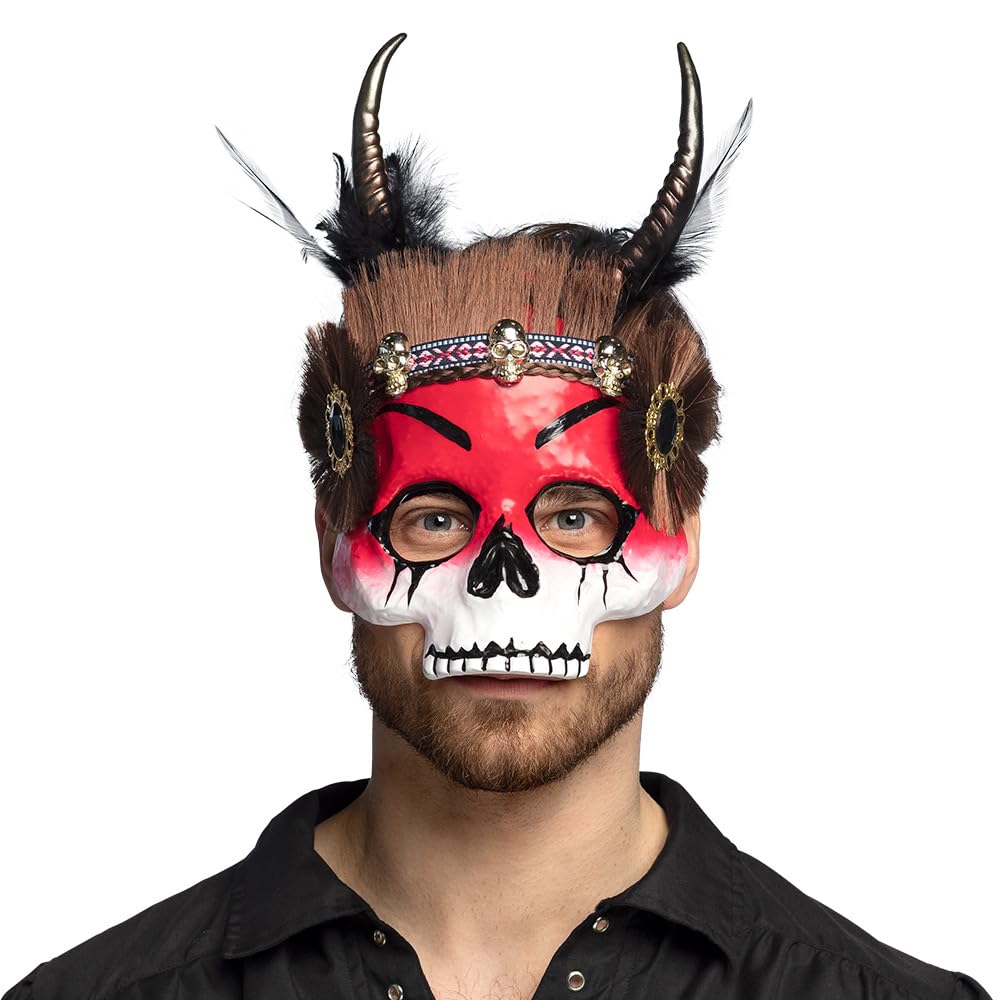 boland-voodoo-yemoja-maske-totenkopf-halloween-stil image 5