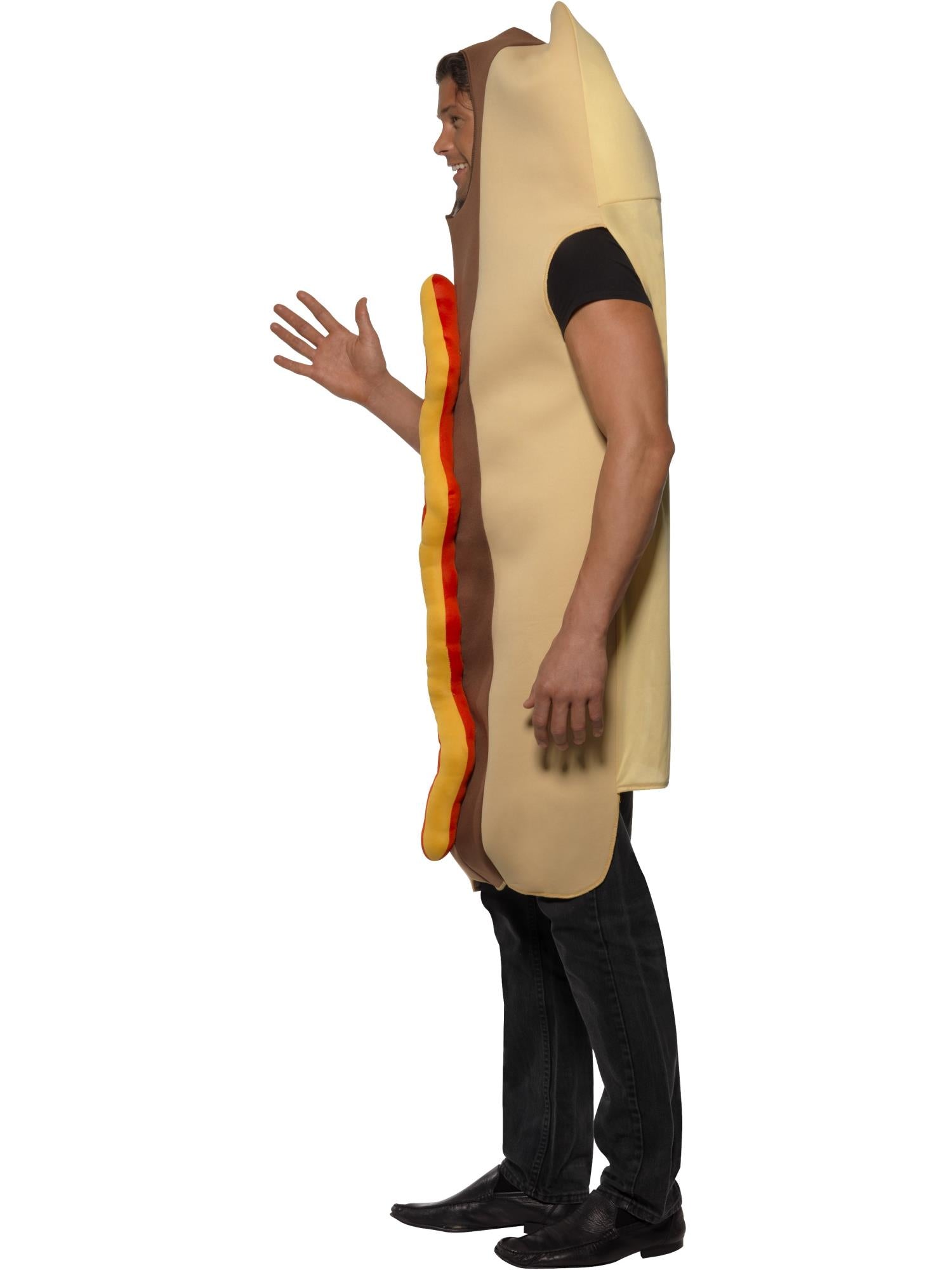 smiffys-fever-giant-hot-dog-kost-m-braun-einheitsgr-e image 3